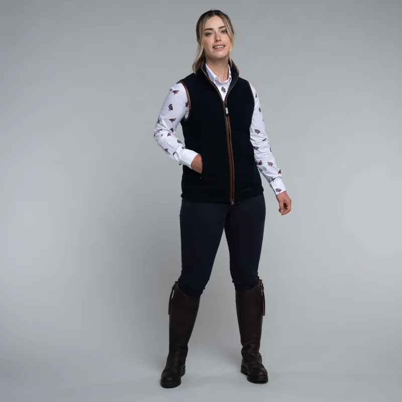 Schoffel Lyndon Fleece Gilet Navy-1